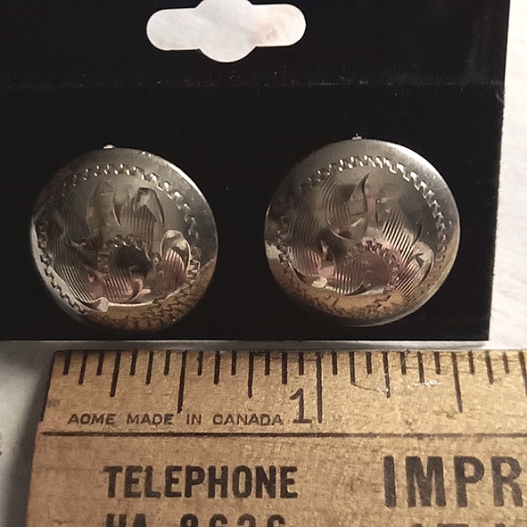 Sterling silver earrings - Picture 1 of 5